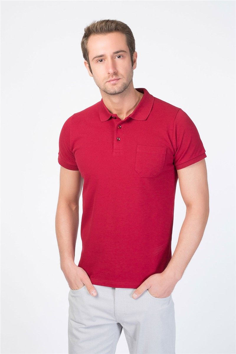 Centone Men's T-Shirt - Burgundy #268754