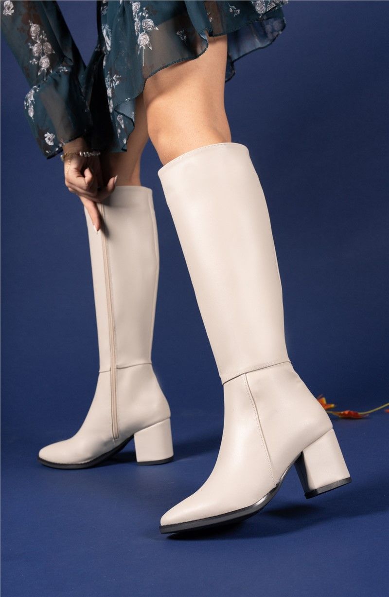 Women's Boots 0012816S - Light Beige #358501