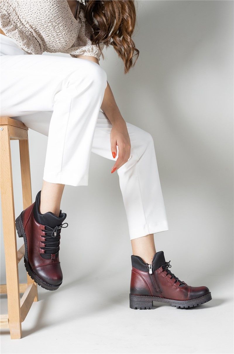 Women's boots 0012720 - Bordeaux # 325251