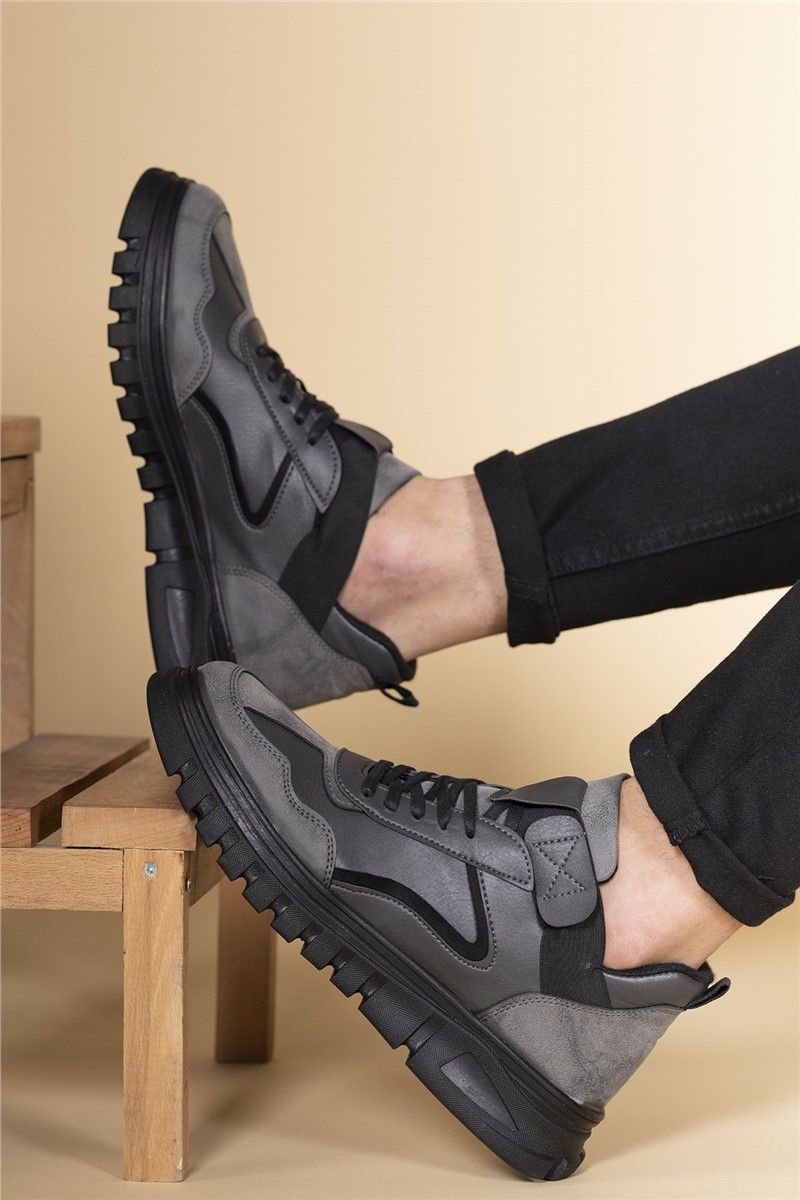 Men's Short Boots 0012369 - Smoke Gray #358929