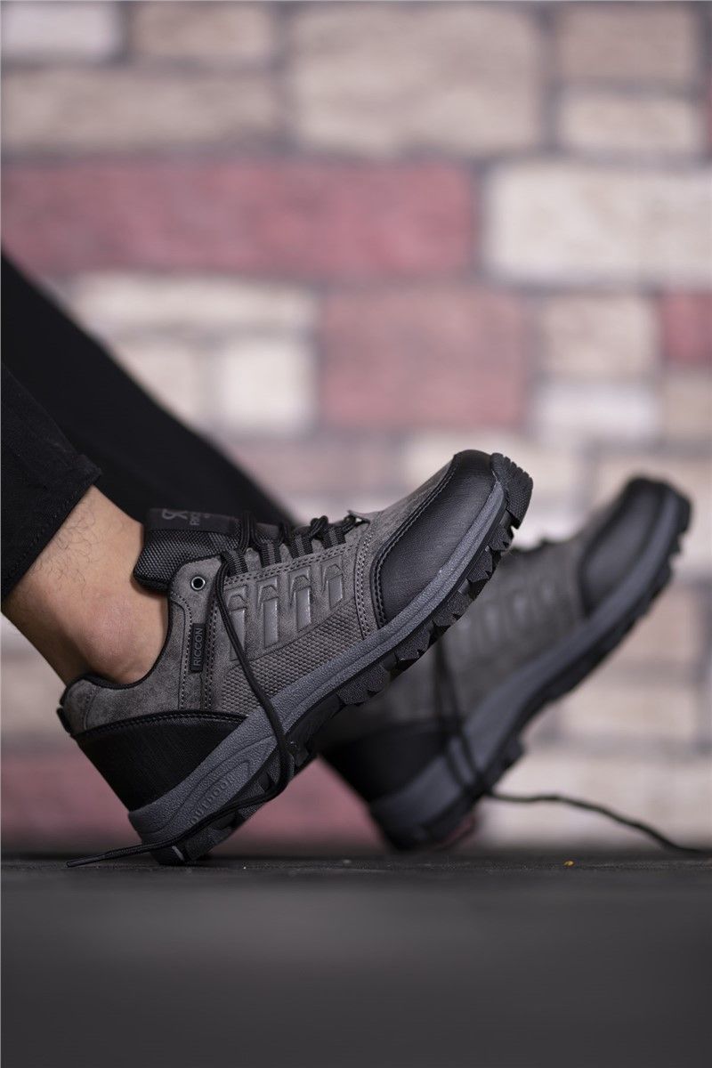 Unisex hiking shoes 0012X5 - Dark gray #326067