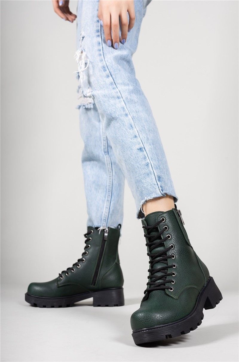 Women's boots 001260 - Khaki # 326285