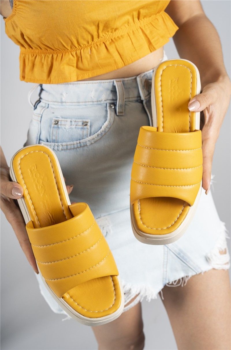 Women's Full Sole Slippers 00121806 - Yellow #333417