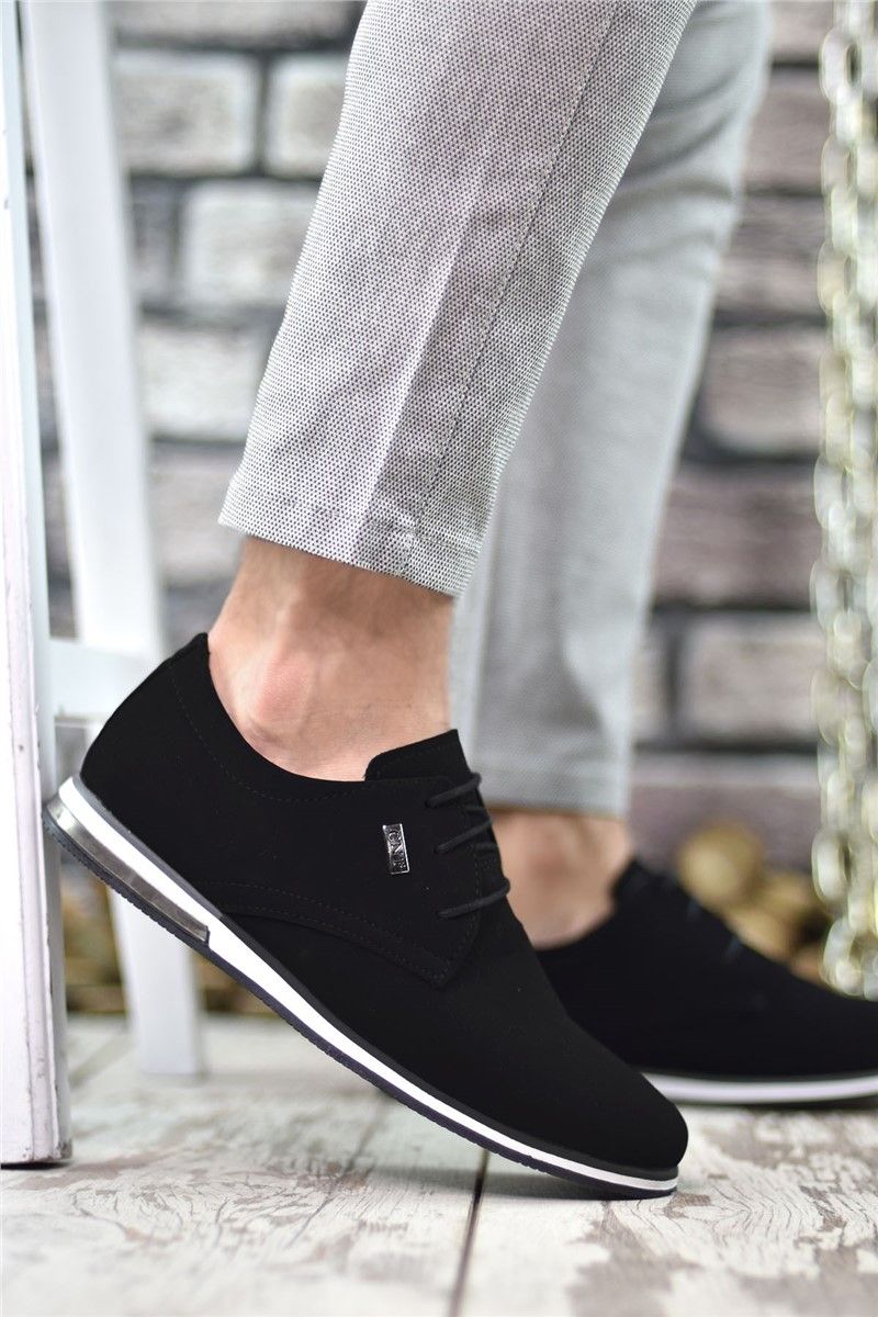 Men's casual shoes 0012211 - Black # 325170