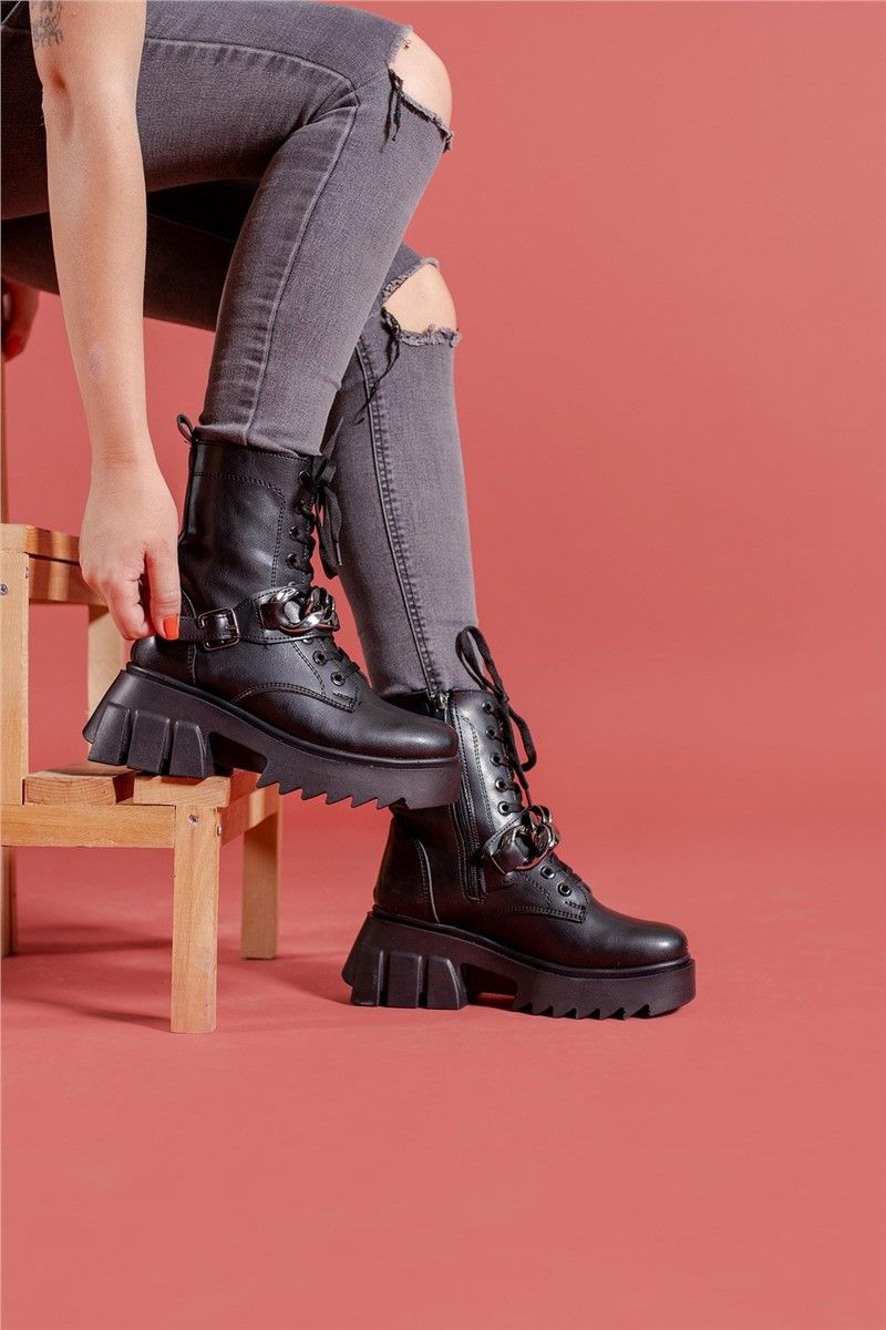 Women's boots 0012150 - Black # 326234