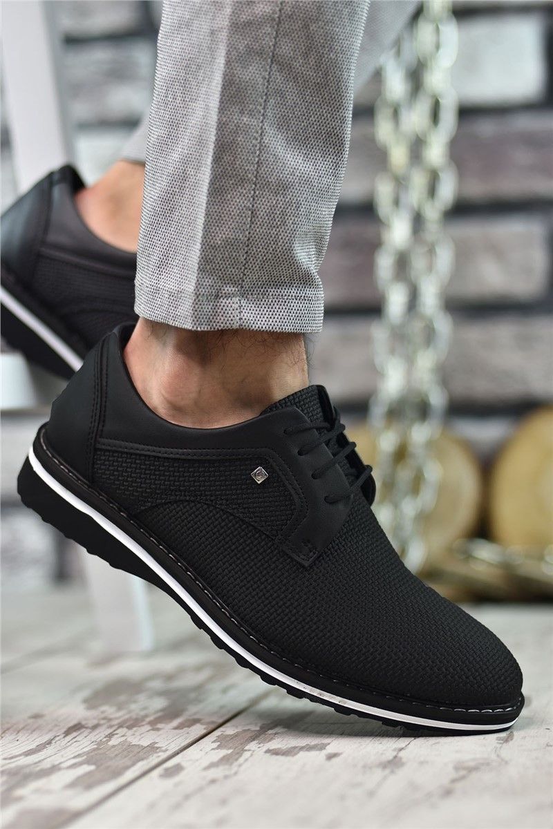 Men's casual shoes 0012687 - Black # 325082