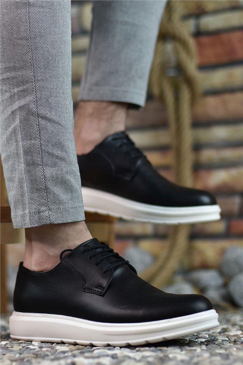 Men's casual shoes 0012548 - Black # 325058
