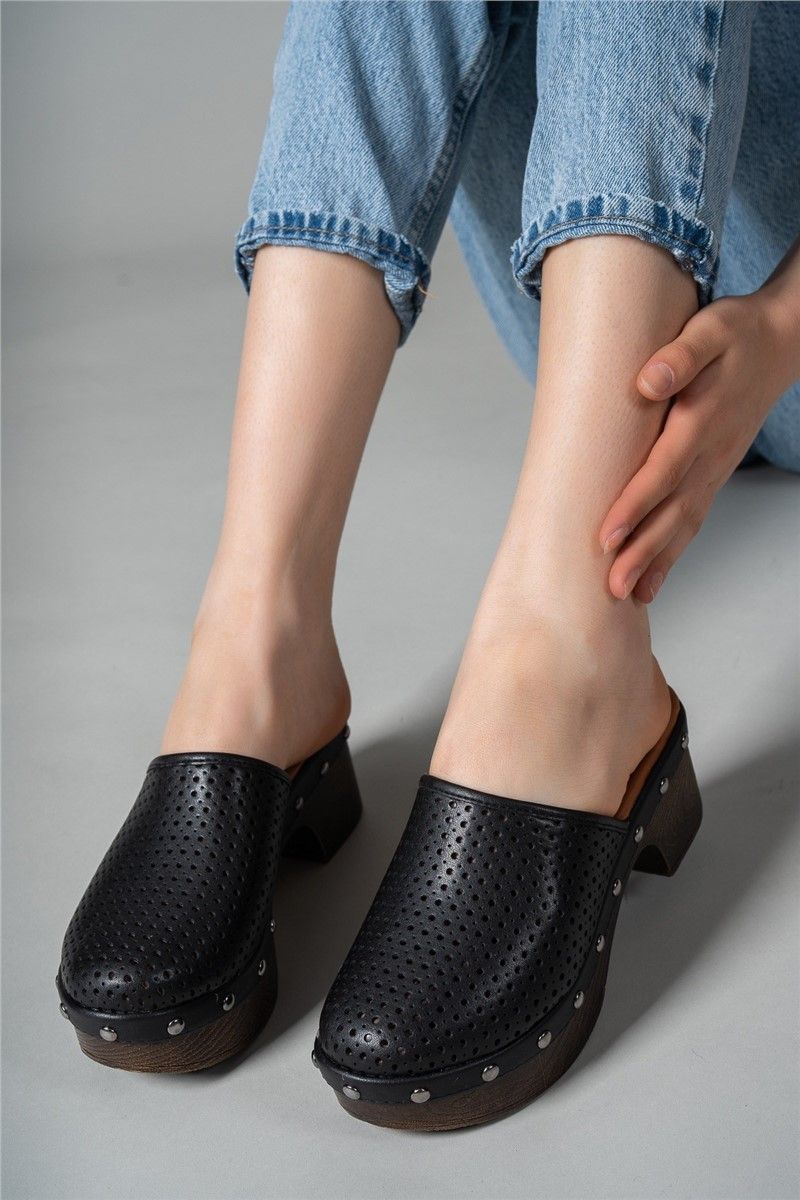 Women's slippers 00123040 - Black #331504