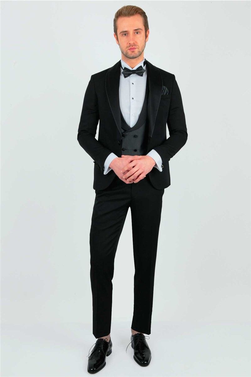 Men's Tuxedo Suit - Black #268996