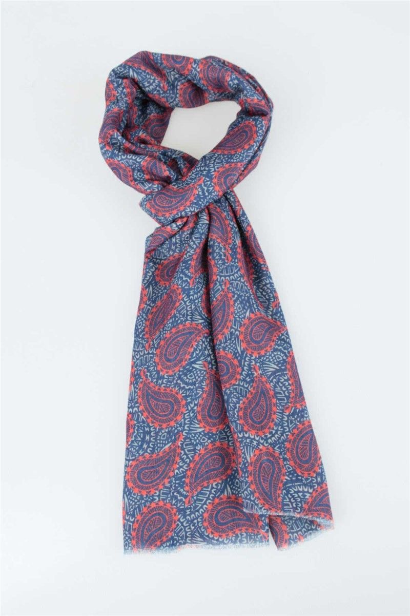 Scarf - Blue Red #268980