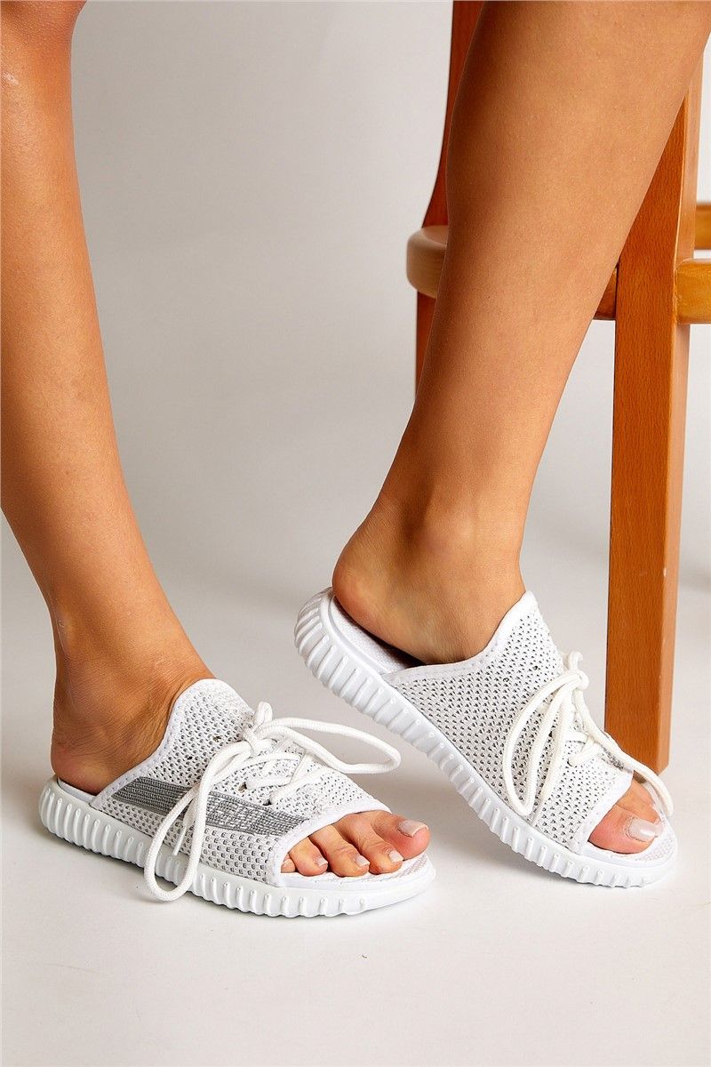 Pantofole da donna - Bianco 303048