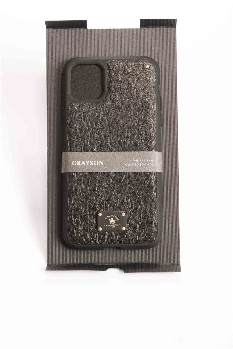 Santa Barbara Leather Case for iPhone 11 Pro Max Black 734321