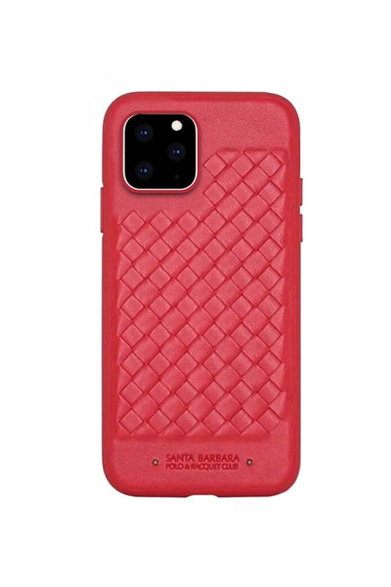 Santa Barbara Leather Case for iPhone 11 Pro Red 734325