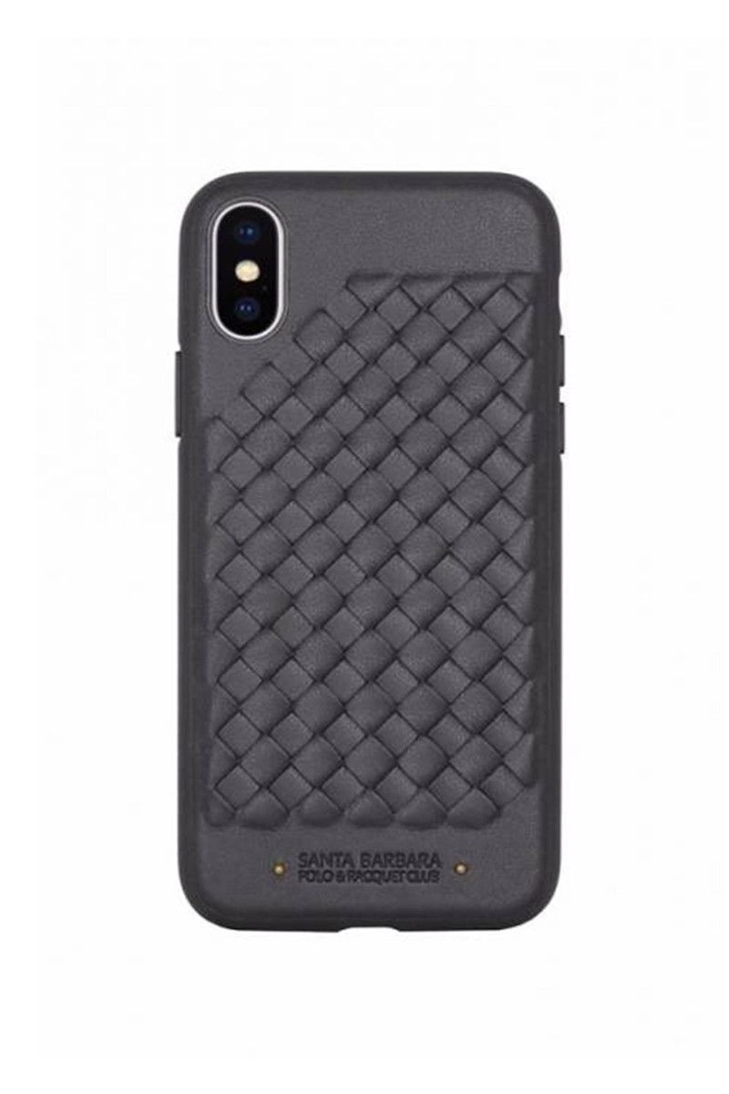 Santa Barbara Leather Case for iPhone with 5.8 Inch Display Black 734310