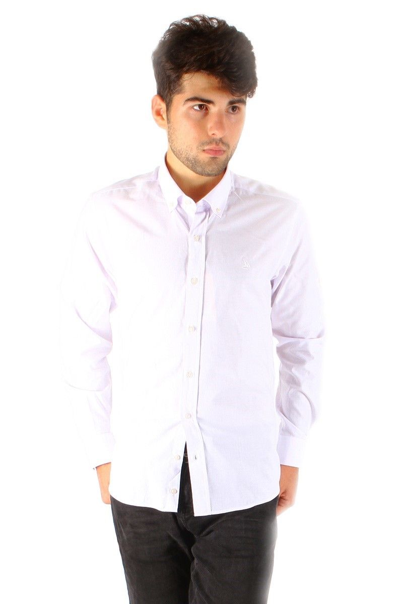 Men's Shirt - White #14192-1