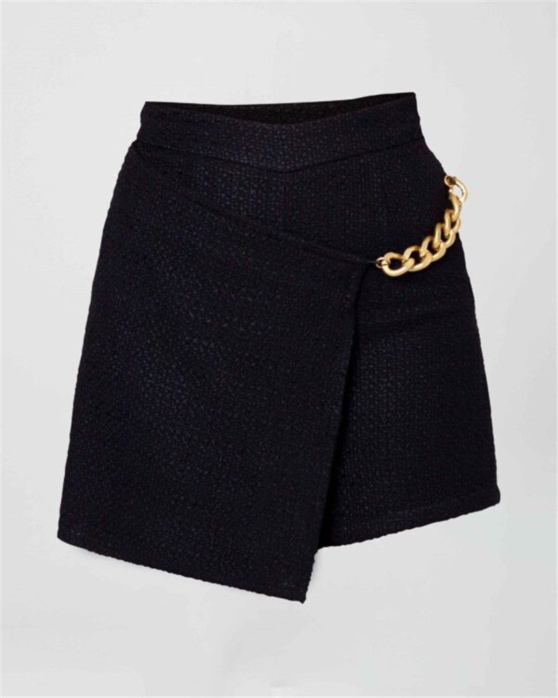 Women's skirt-pants - Black BSKLA05001XS