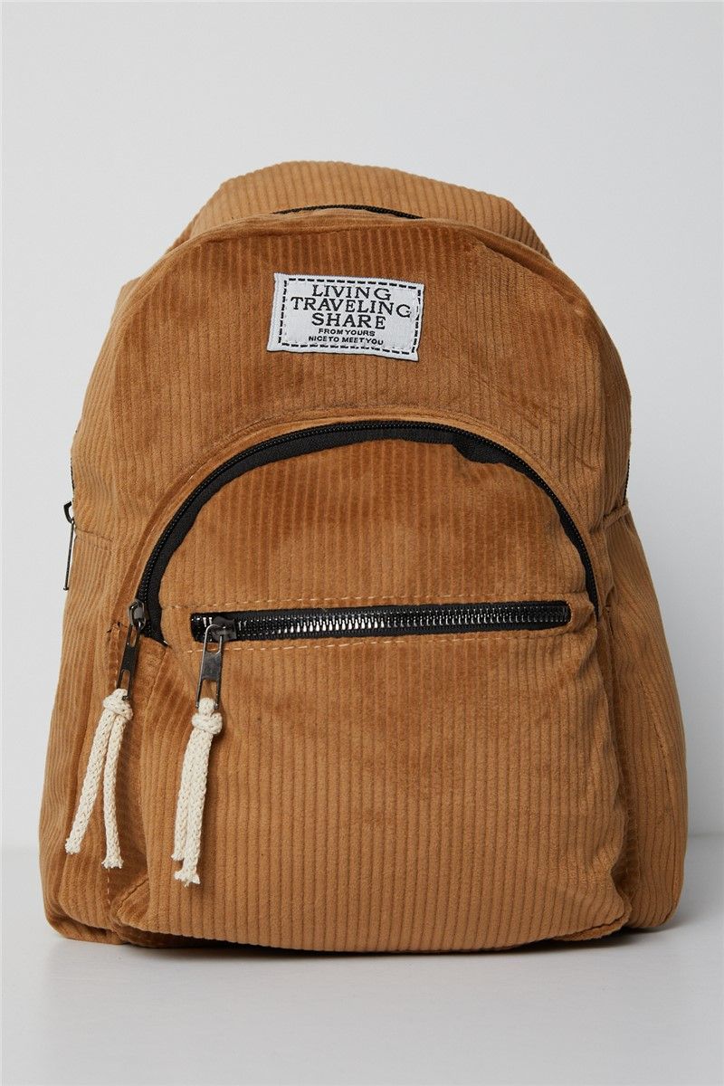 Women's Backpack - Light Brown #273931