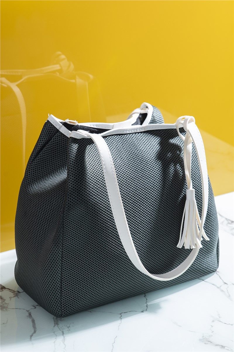 Women's Handbag - Dark Grey #273678