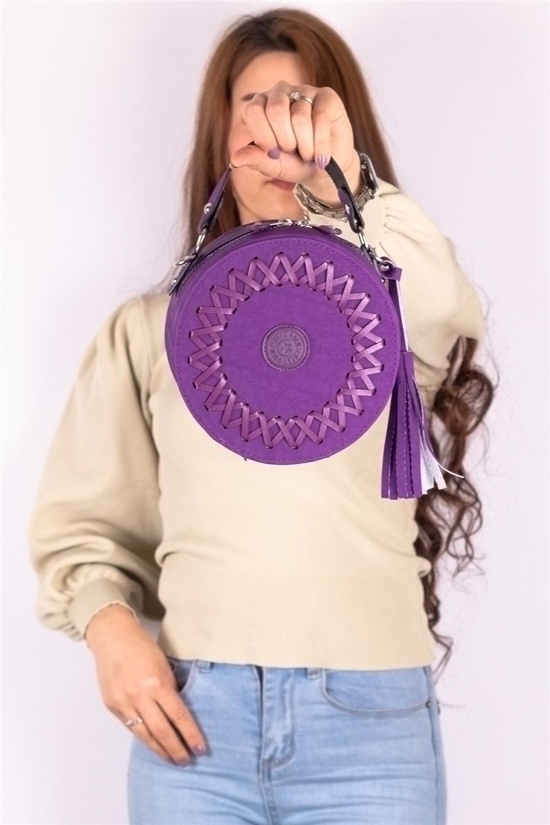 Women's Crossbody Bag - Purple #301663