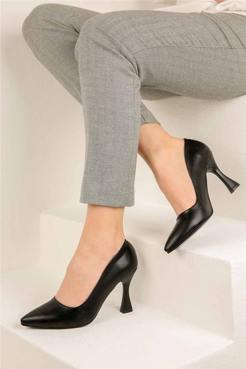 Women's Stiletto Shoes - Black #322737