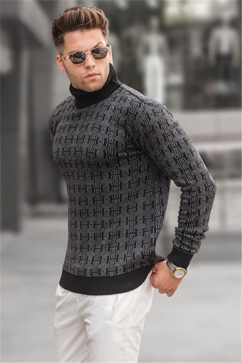 Men's Sweater 5768 - Black #333040