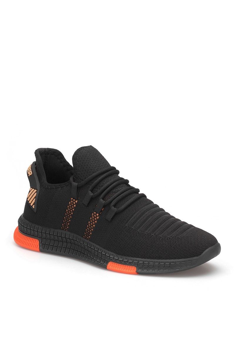 Siyah Oranj Unisex Sneaker #272299