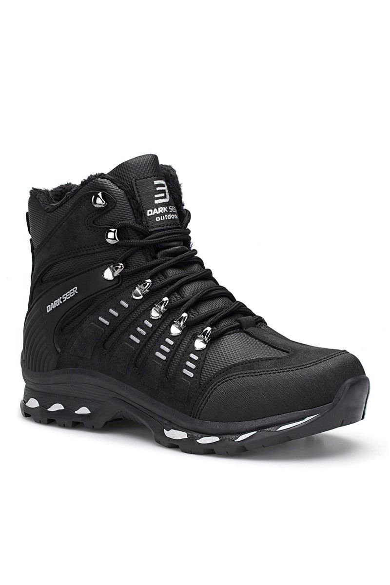 Dark Seer Unisex Water and Cold Resistant Hiking Boots - Black #267261