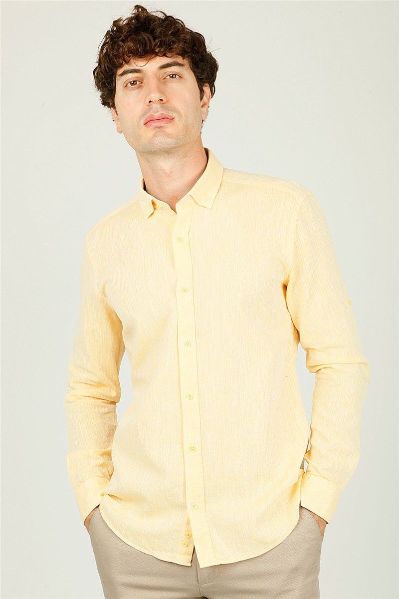 Centone Men's Shirt - Yellow #307364