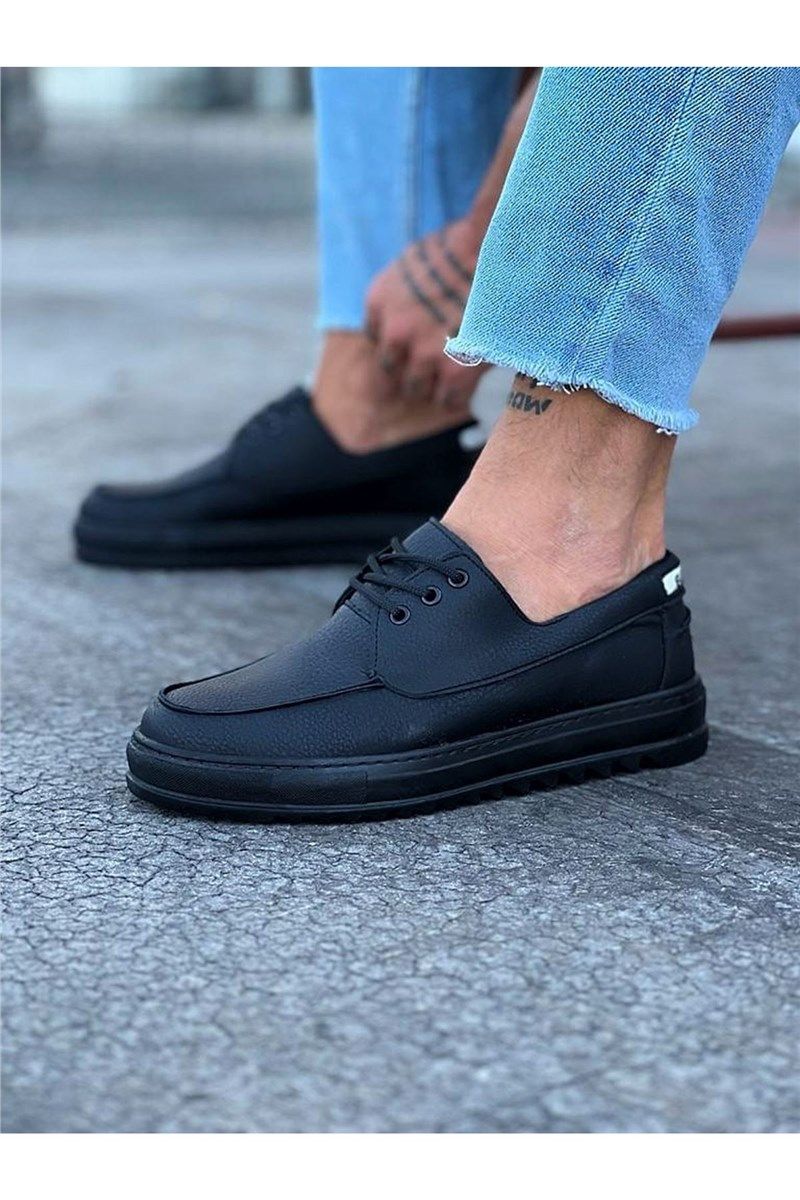 Мъжки ежедневни обувки WG506 - Черни #404310
