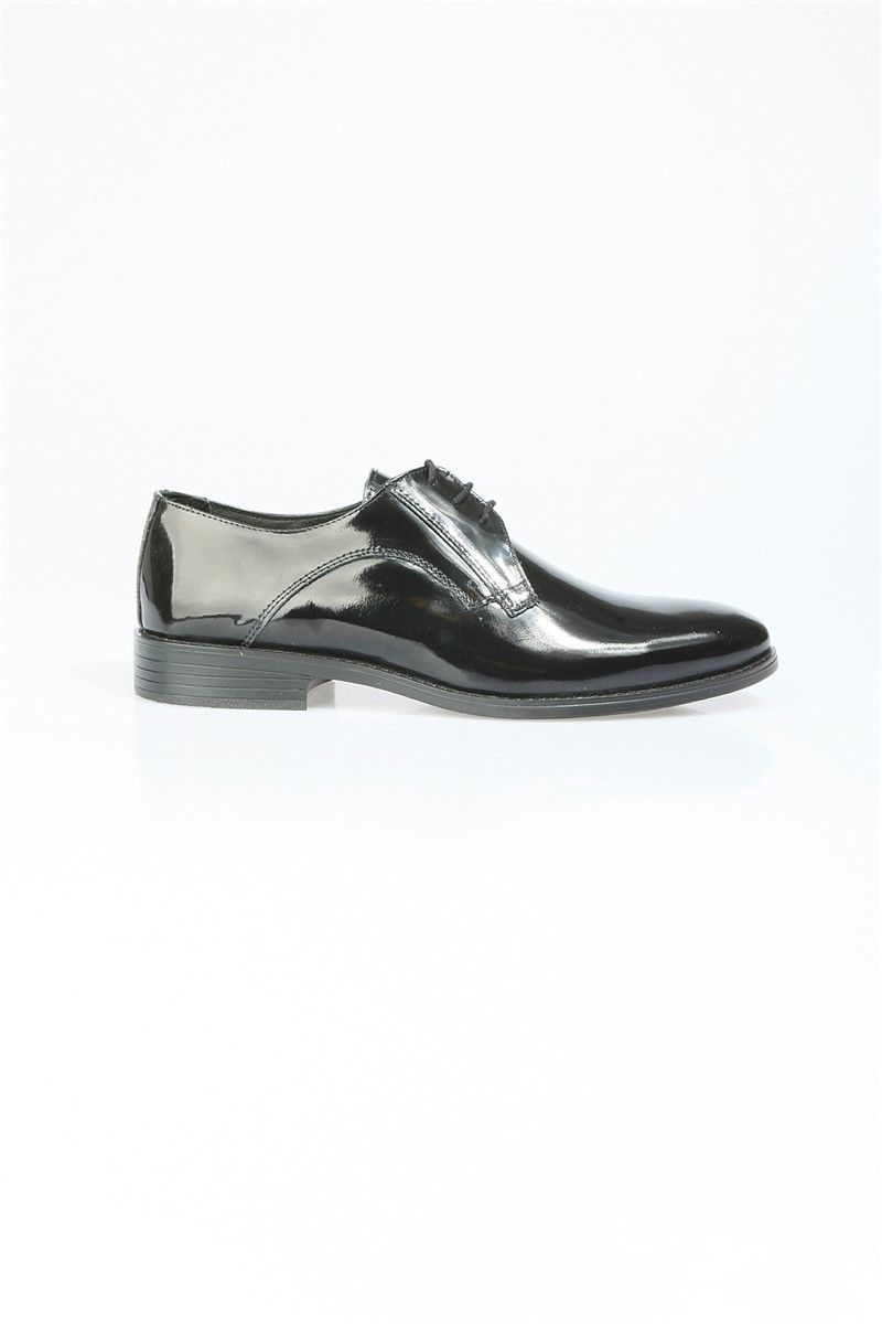 Men's Patent Leather Formal Shoes - Black #362226