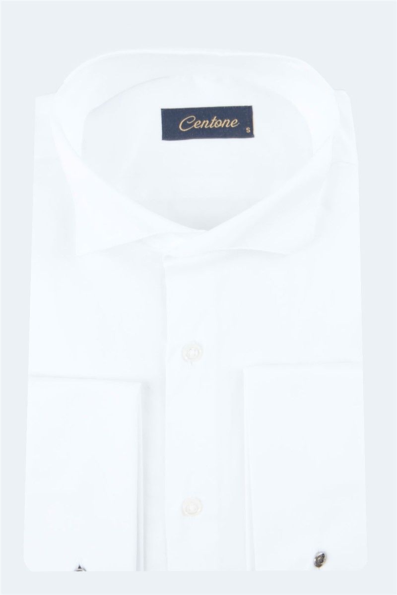 Centone Men's Shirt - White #268421