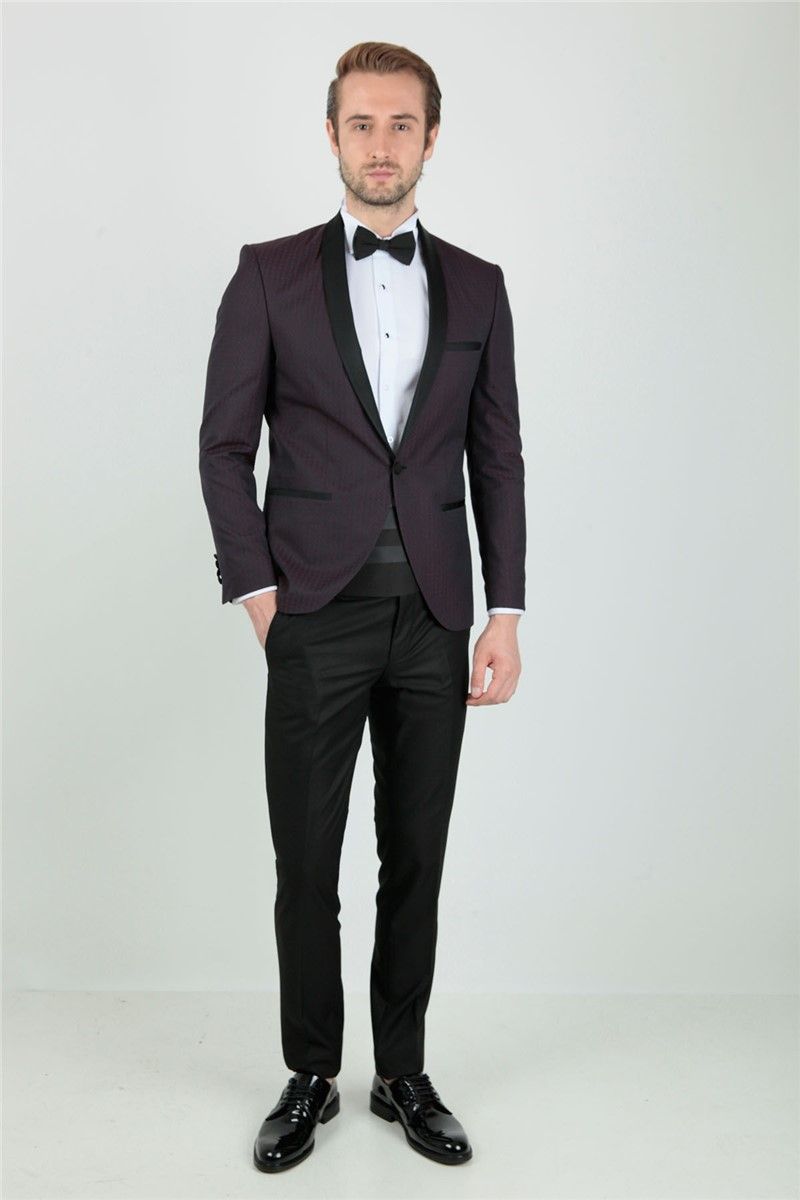 Men's tuxedo suit - Bordeaux #269027