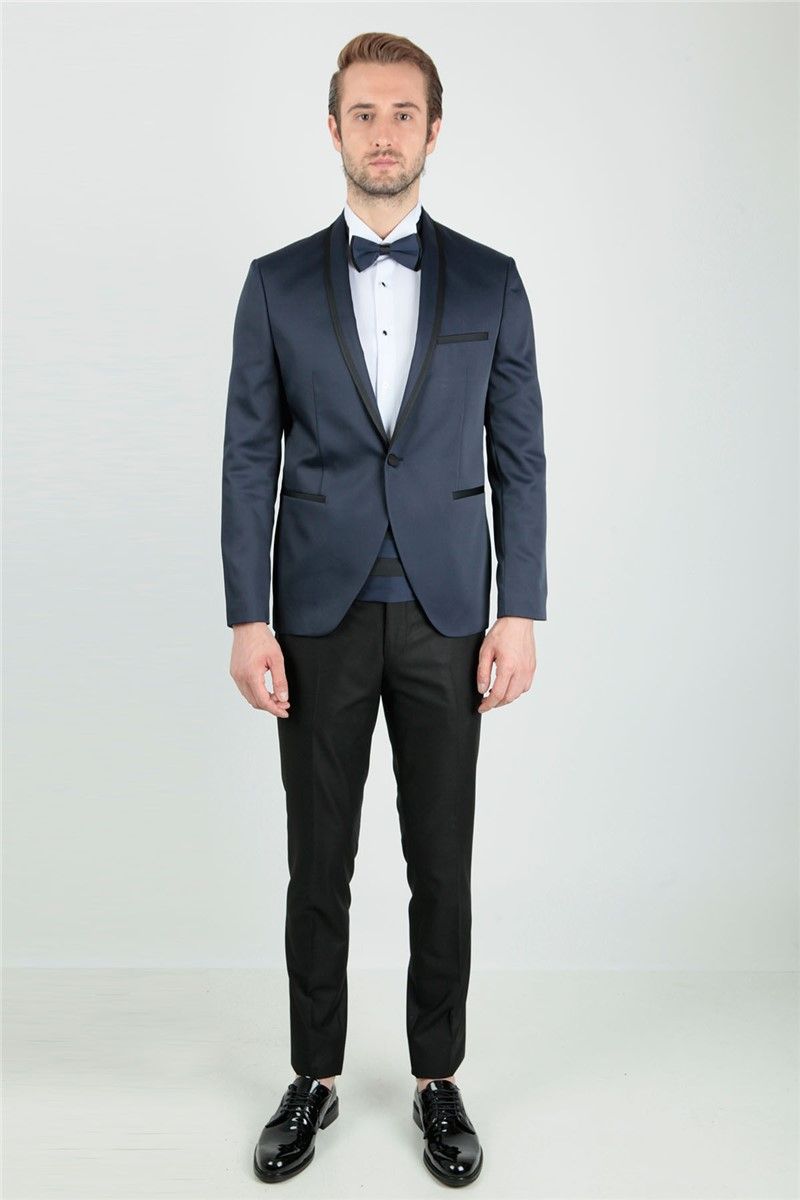 Men's suit - Black / Dark blue 307515