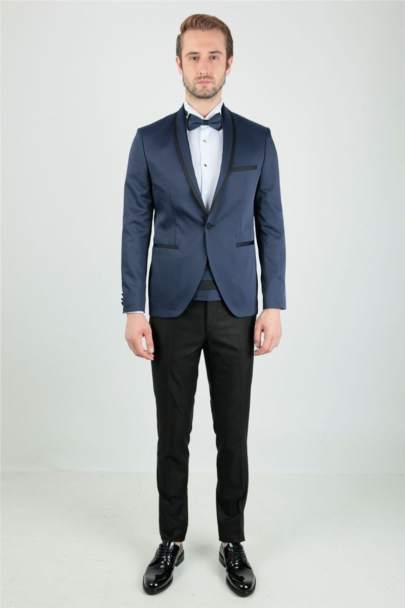 Men's suit - Black / Dark blue 307516