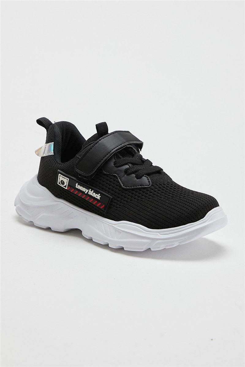 Tonny Black Children's Shoes - Black #301718