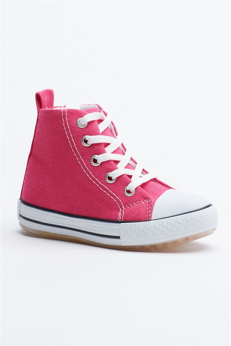 Tonny Black Children's Shoes - Pink #292616