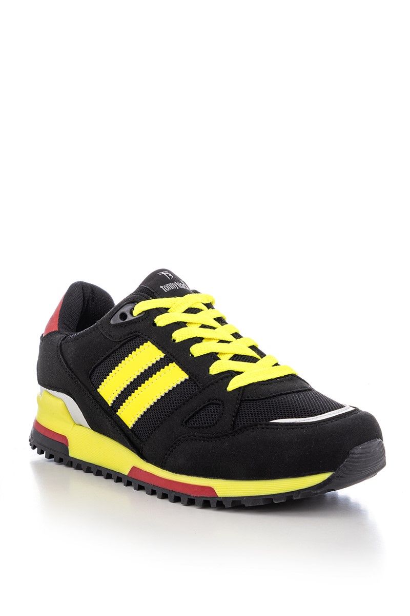 Unisex cipő - fekete / sárga 273210