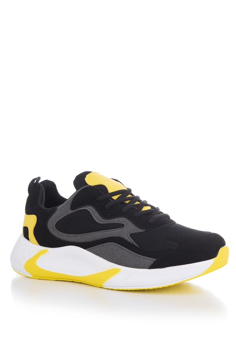 Unisex cipő V2901 - fekete / sárga 291093