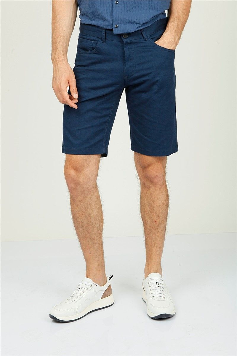 Centone Men's Shorts - Navy Blue #307438