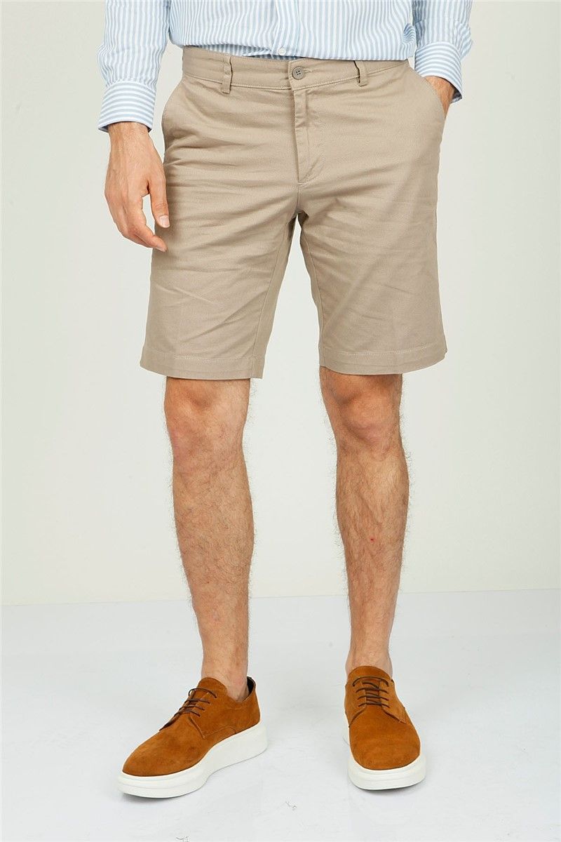 Centone Men's Shorts - Beige #307443