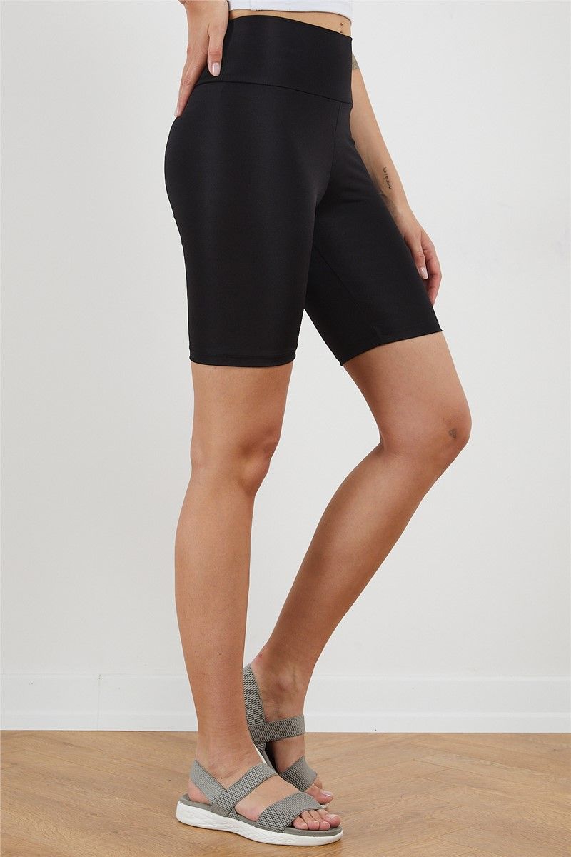 Women's sports leggings Tbg027 black #307557