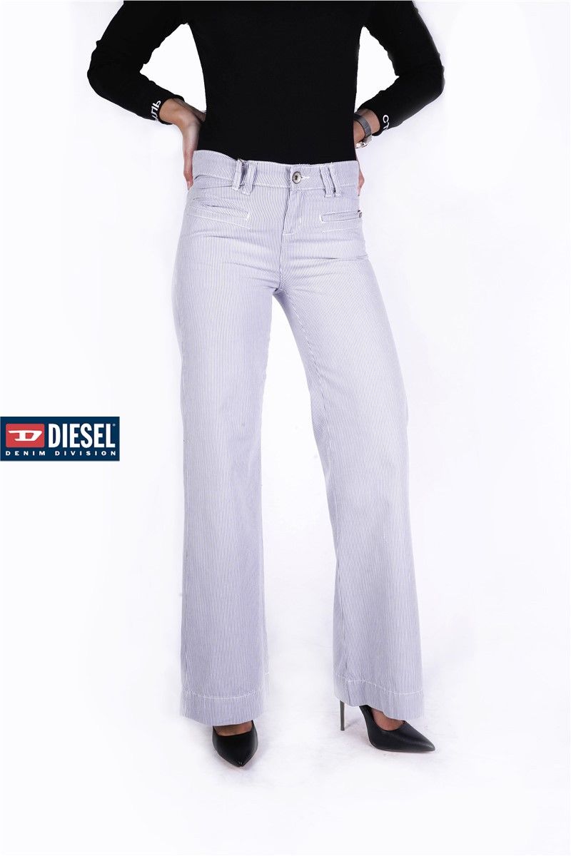 Diesel Women's Trousers - White #B8120FT