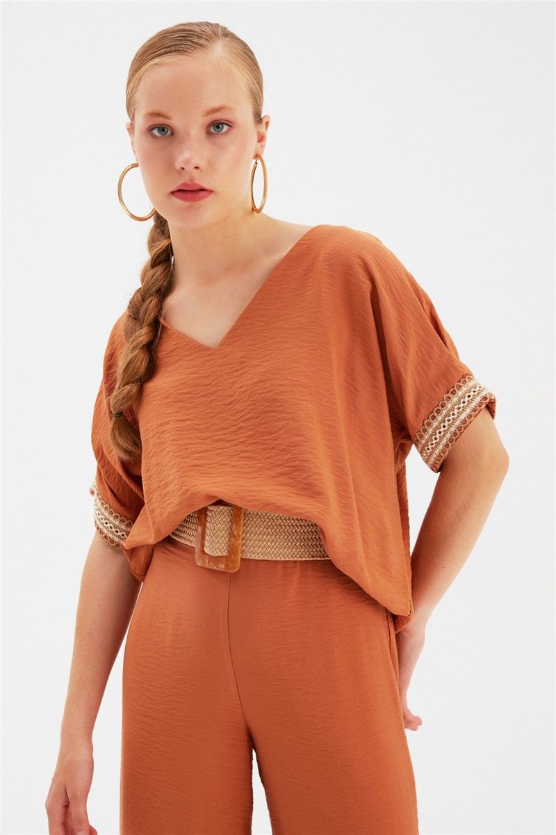 Women's linen blouse - Taba #358297