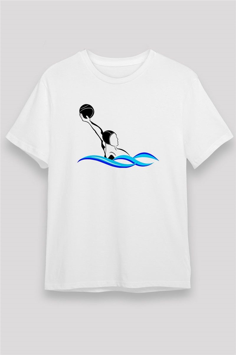 Unisex majica s printom - Bijela #377267