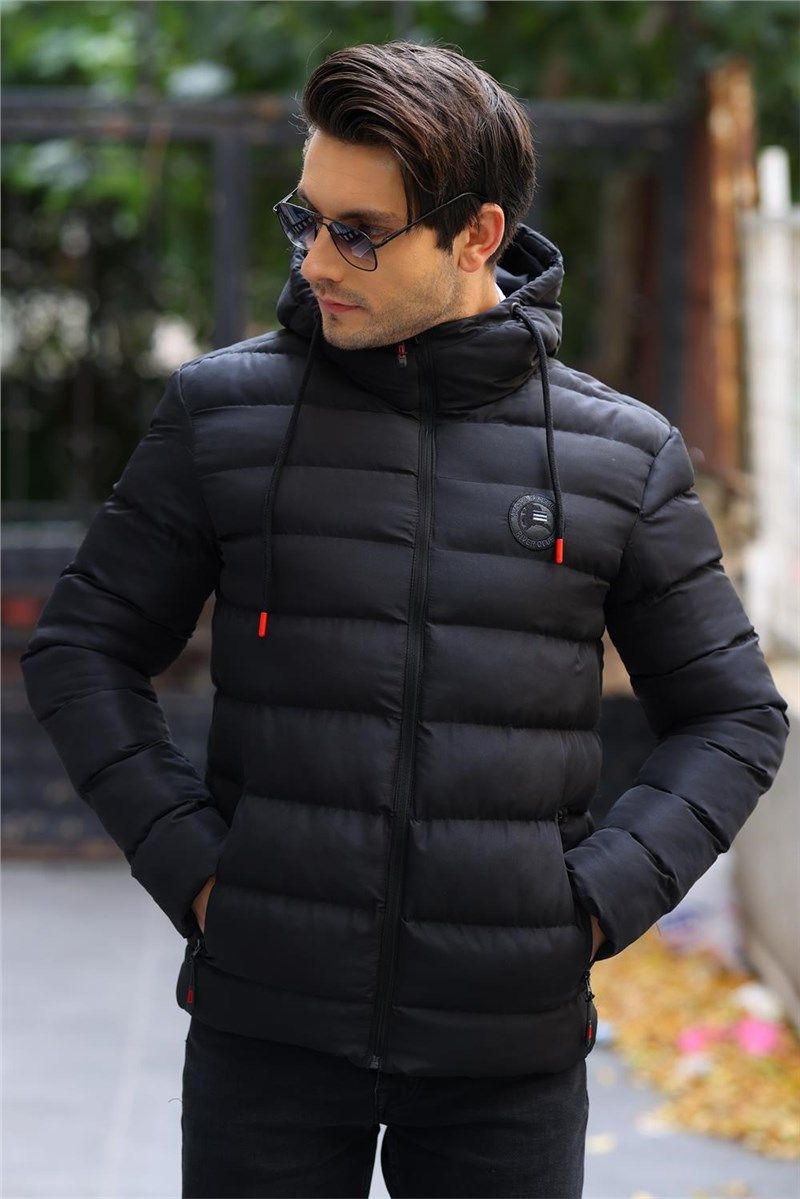 Muška vodootporna i vjetrootporna jakna QDM-230 - crna #409702