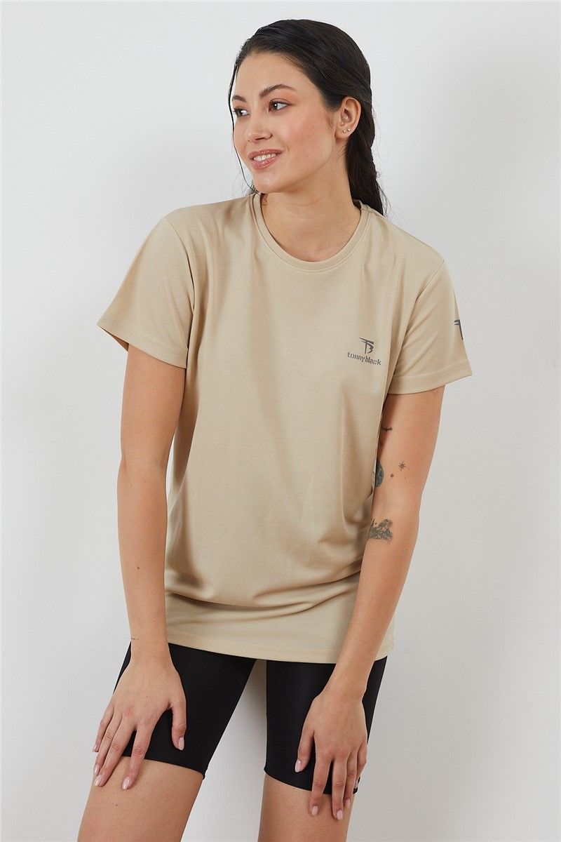 Tonny Black Unisex T-Shirt - Beige #306794