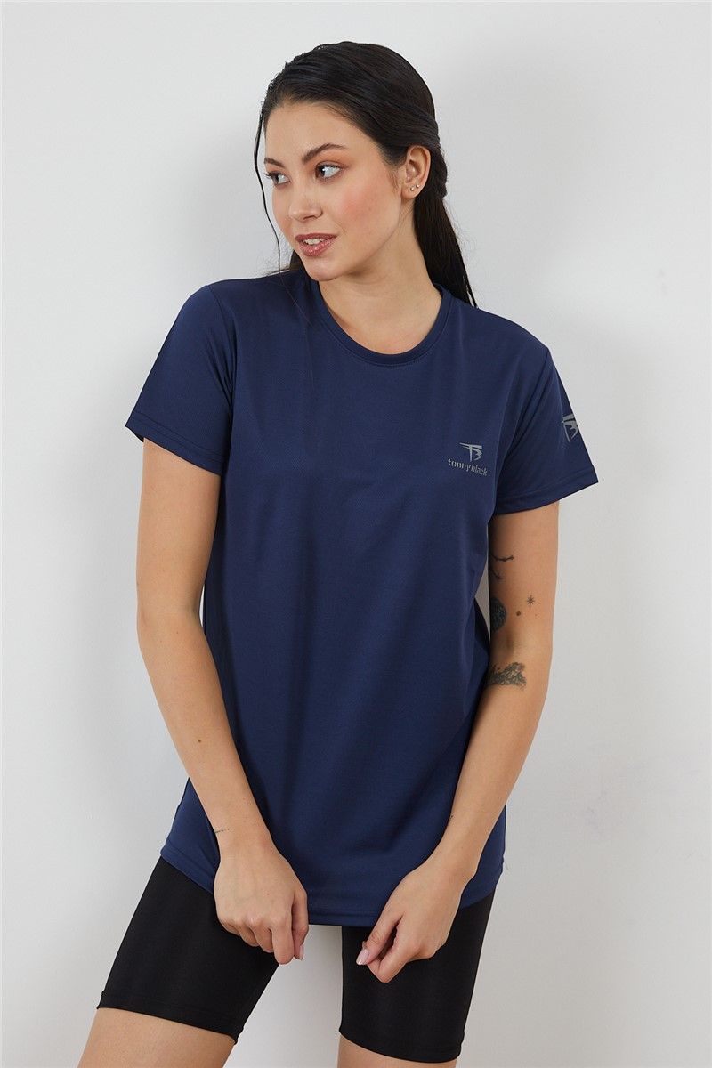 Tonny Black Unisex T-Shirt - Navy Blue #306795