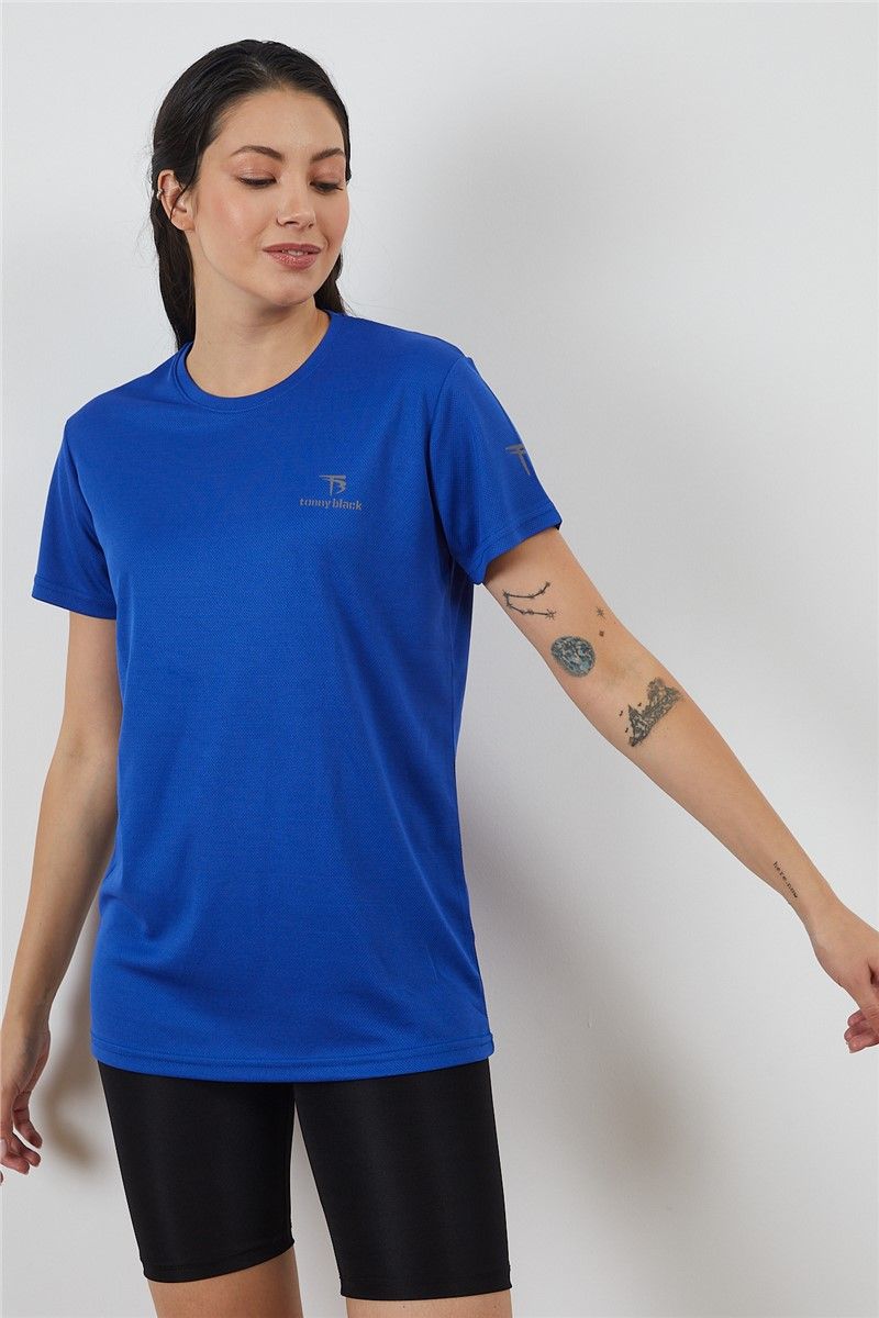 Tonny Black Unisex T-Shirt - Blue #306798