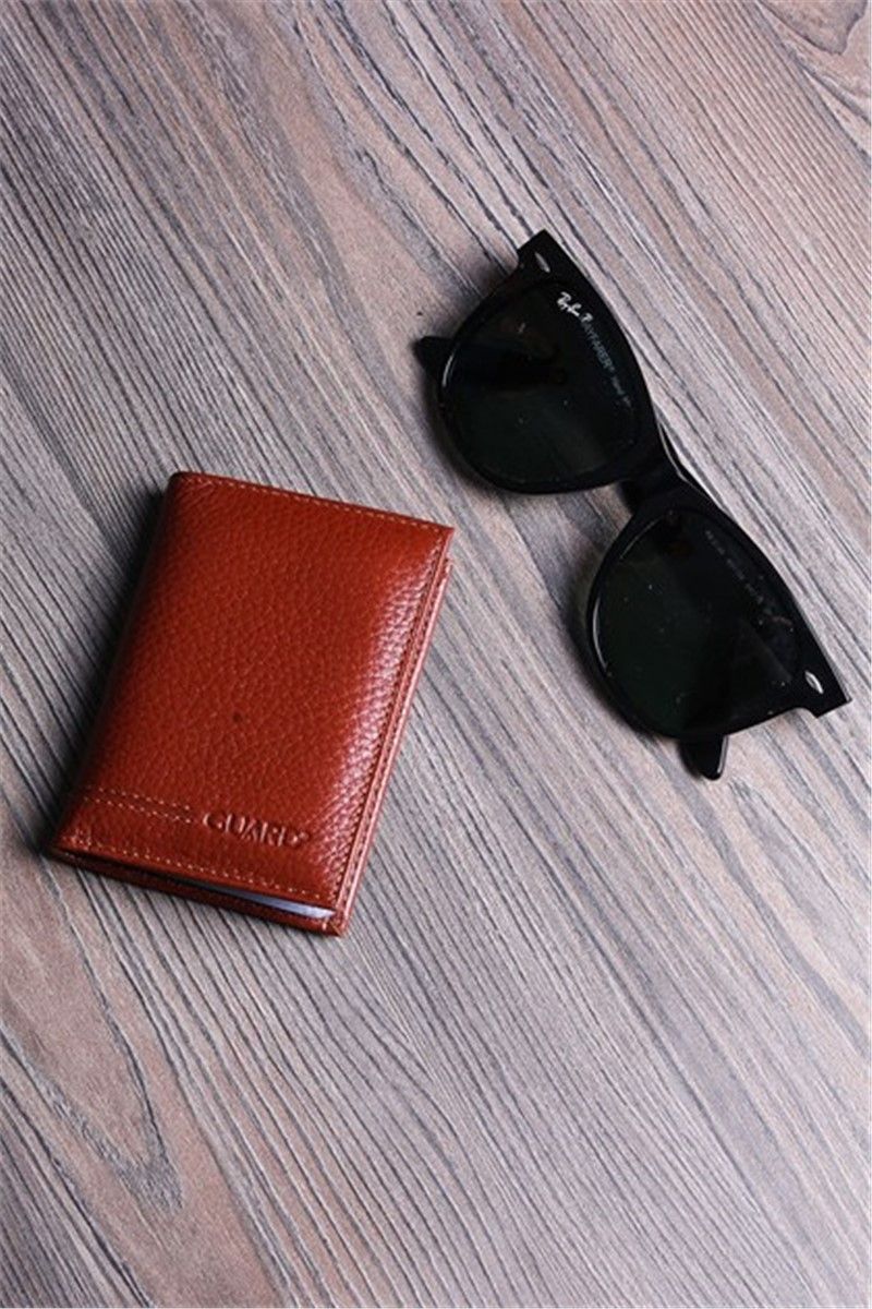 Leather card holder - GRD23 - Taba  #306266