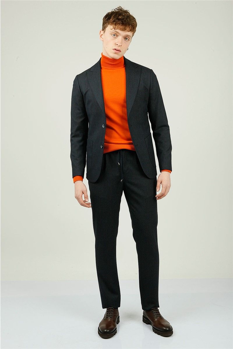 Men's classic suit - Black #321494
